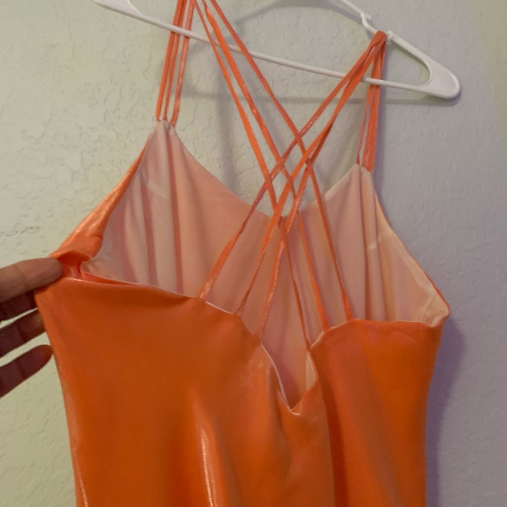 Coral dress size L